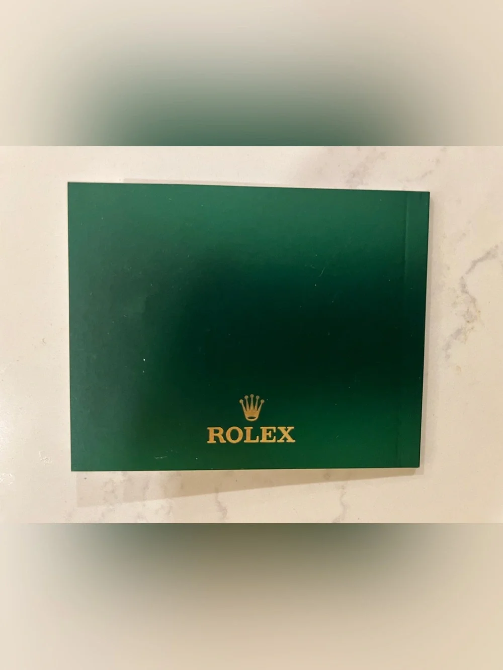 Authentic Rolex Guarantee Manual Worldwide Service Booklet